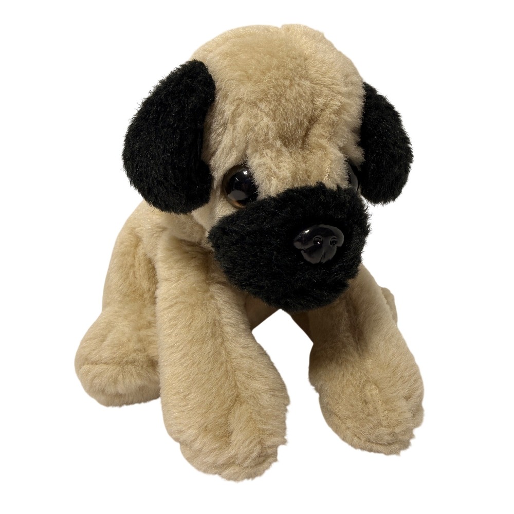 Circo Pug Puppy Dog Plush Tan Black 6 inch Animal Adventure 2010 Target